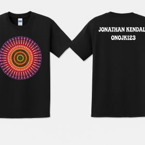 radiant mandala tee mens large